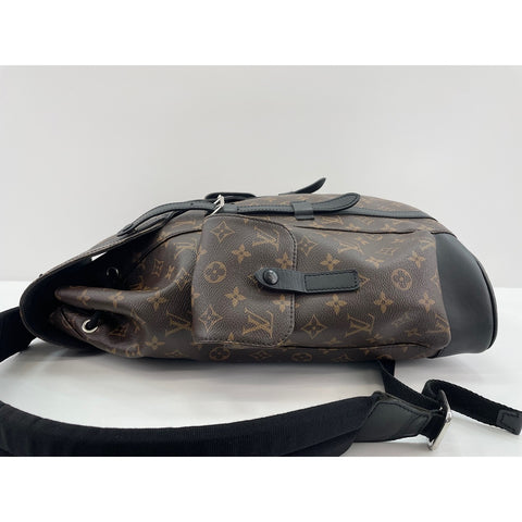 LOUIS VUITTON Christopher MM Backpack Â· Daypack Brown WS33836