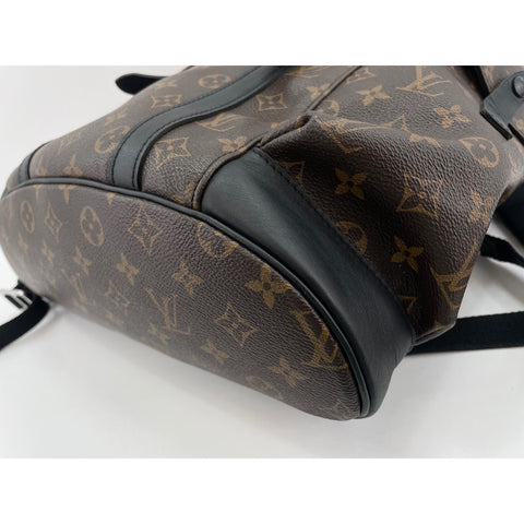 LOUIS VUITTON Christopher MM Backpack Â· Daypack Brown WS33836