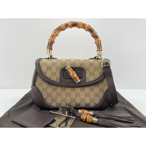 Christian Dior Bamboo Handbag beige WS33837