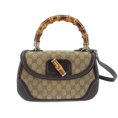 Christian Dior Bamboo Handbag beige WS33837