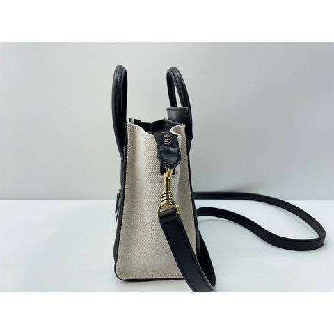 CELINE Luggage Shopper Shoulder Bag beige WS33838