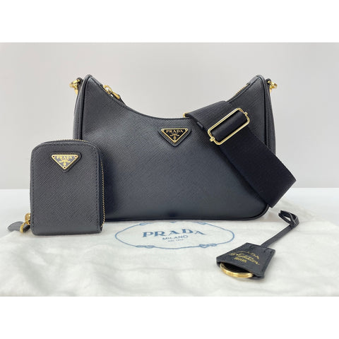 PRADA Shoulder Bag black WS33840