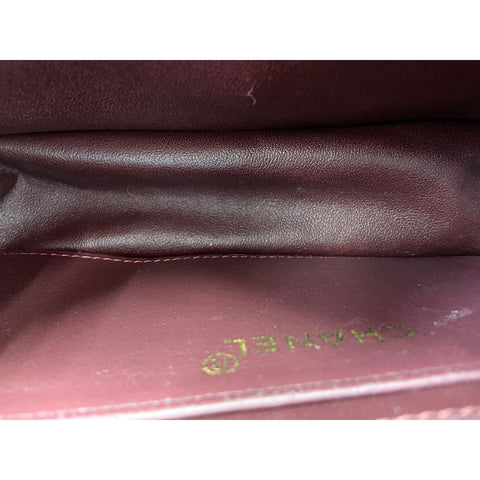 CHANEL Matrasse Shoulder Bag Brown WS33841