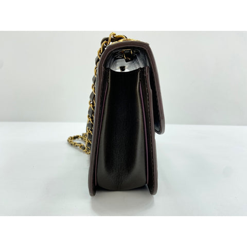 CHANEL Matrasse Shoulder Bag Brown WS33841