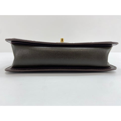 CHANEL Matrasse Shoulder Bag Brown WS33841