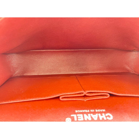 CHANEL Matrasse 25 Shoulder Bag Red WS33842