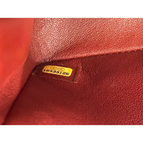 CHANEL Matrasse 25 Shoulder Bag Red WS33842