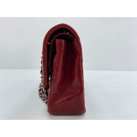 CHANEL Matrasse 25 Shoulder Bag Red WS33842