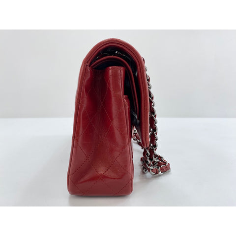 CHANEL Matrasse 25 Shoulder Bag Red WS33842
