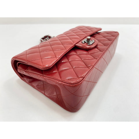 CHANEL Matrasse 25 Shoulder Bag Red WS33842