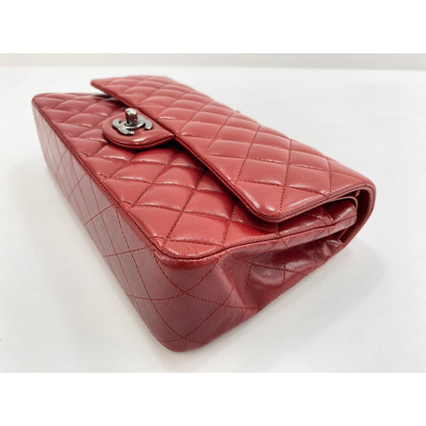 CHANEL Matrasse 25 Shoulder Bag Red WS33842