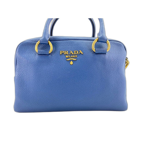 PRADA Shoulder Bag blue WS33844