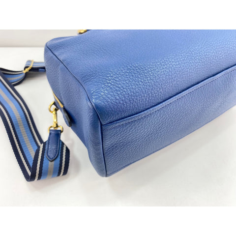 PRADA Shoulder Bag blue WS33844