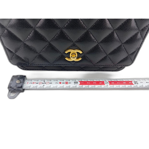 CHANEL Matrasse Shoulder Bag black WS33845