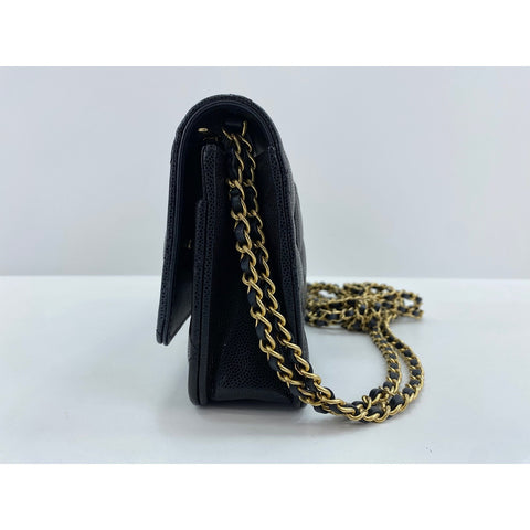CHANEL Matrasse Shoulder Bag black WS33845