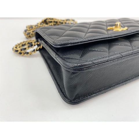 CHANEL Matrasse Shoulder Bag black WS33845