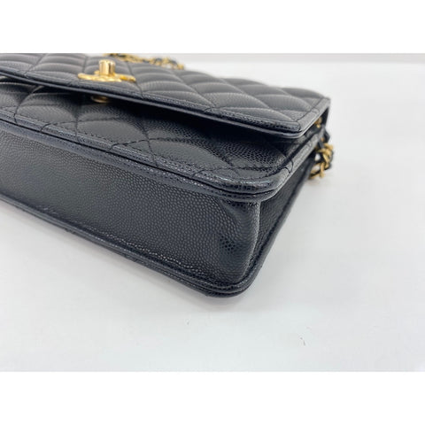 CHANEL Matrasse Shoulder Bag black WS33845
