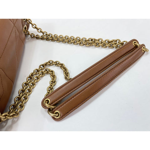 SAINT LAURENT PARIS Jamie Shoulder Bag Brown WS33847