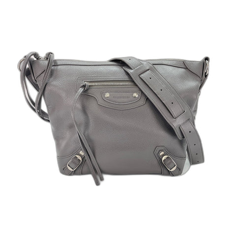 BALENCIAGA Neo classic Shoulder Bag gray WS33848