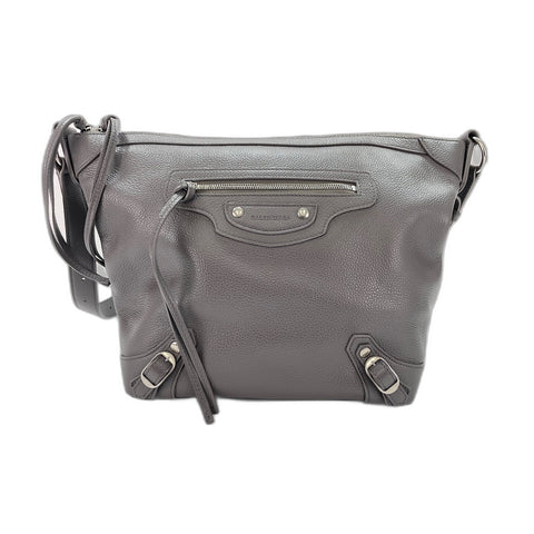 BALENCIAGA Neo classic Shoulder Bag gray WS33848