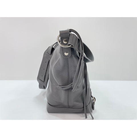 BALENCIAGA Neo classic Shoulder Bag gray WS33848