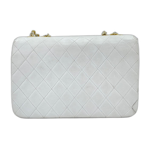 CHANEL Matrasse Shoulder Bag white WS33849