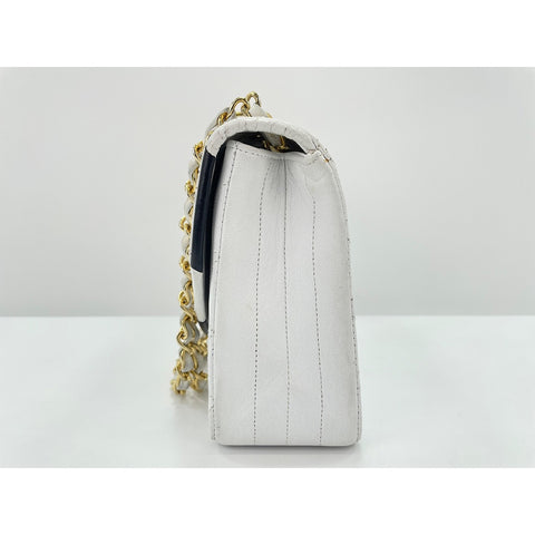 CHANEL Matrasse Shoulder Bag white WS33849