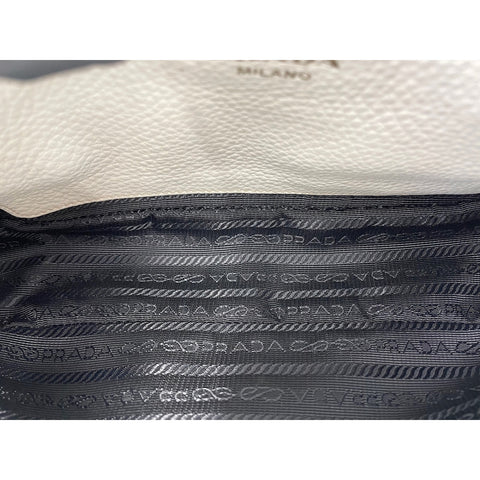 PRADA Shoulder Bag white WS33850