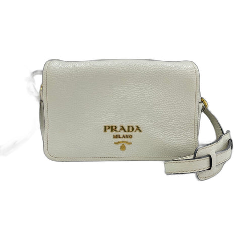 PRADA Shoulder Bag white WS33850