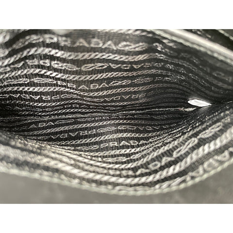 PRADA Gathered Handbag black WS33851