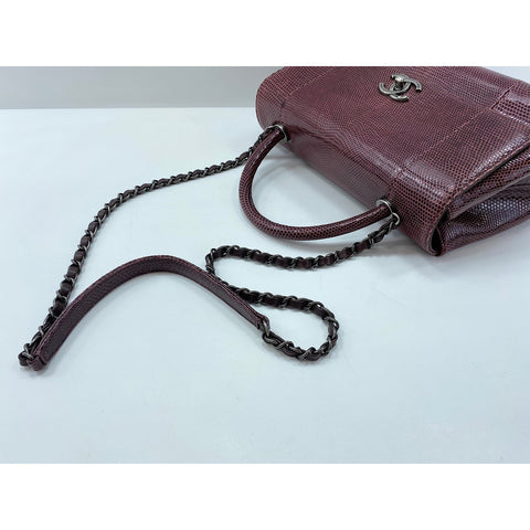 CHANEL 28 Shoulder Bag wine-red WS33854