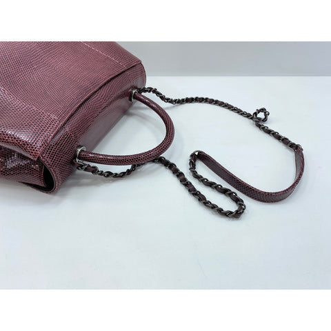 CHANEL 28 Shoulder Bag wine-red WS33854