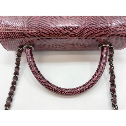 CHANEL 28 Shoulder Bag wine-red WS33854
