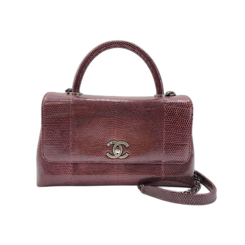 CHANEL 28 Shoulder Bag wine-red WS33854