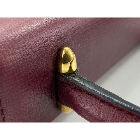 CARTIER Must Line Handbag wine-red WS33855