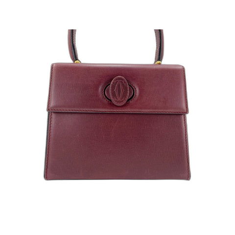 CARTIER Must Line Handbag wine-red WS33855