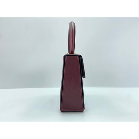 CARTIER Must Line Handbag wine-red WS33855