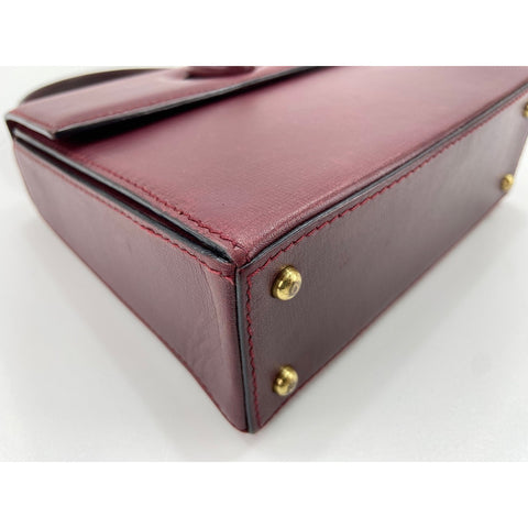 CARTIER Must Line Handbag wine-red WS33855
