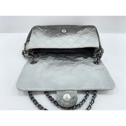 CHANEL Matrasse Shoulder Bag gray WS33857