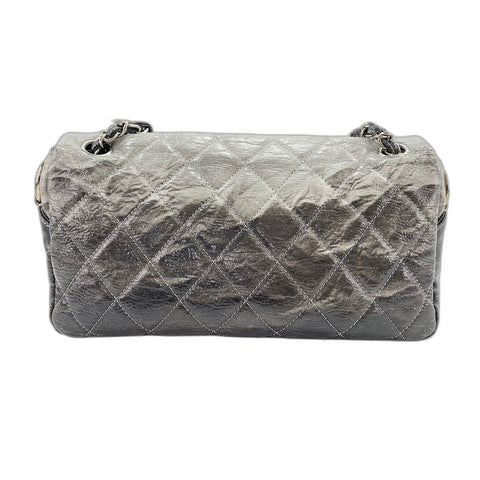CHANEL Matrasse Shoulder Bag gray WS33857