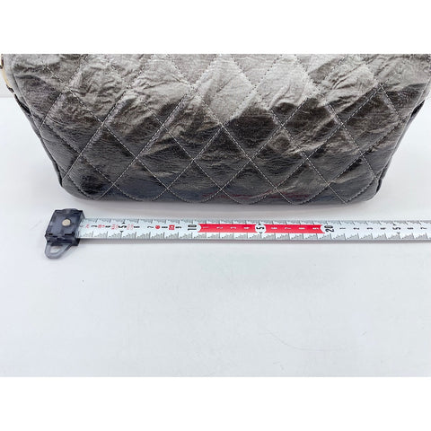 CHANEL Matrasse Shoulder Bag gray WS33857