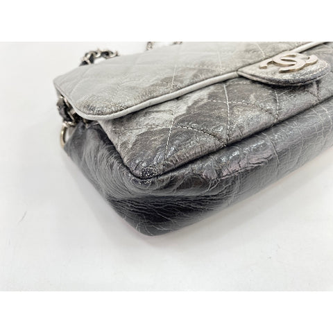 CHANEL Matrasse Shoulder Bag gray WS33857