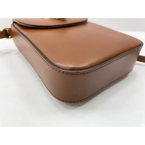 GUCCI Bamboo Shoulder Bag Brown WS33858