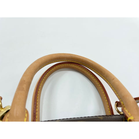 LOUIS VUITTON Deauville Shoulder Bag Brown WS33861