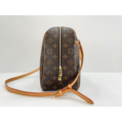 LOUIS VUITTON Deauville Shoulder Bag Brown WS33861