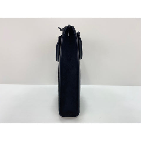 LOUIS VUITTON Sac Plat Cloth Shoulder Bag black WS33868