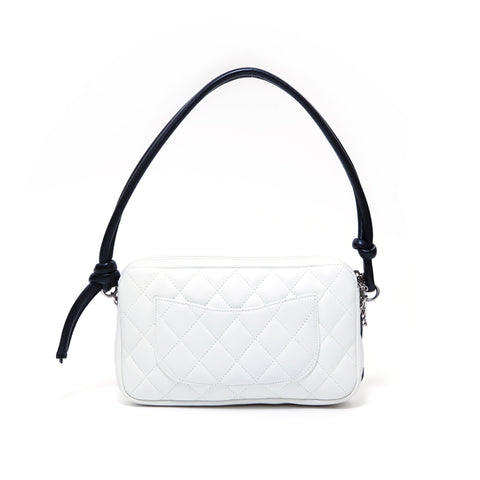 Chanel Cambon Accessoire Beutel 2003-2004 Beutel White WS3386