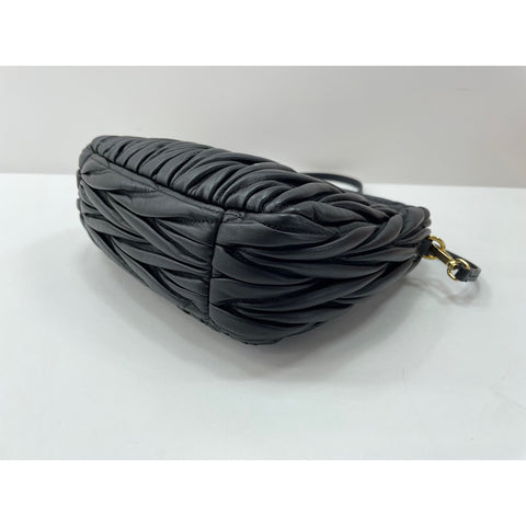 Miu Miu Wonder Hobo Bag Shoulder Bag black WS33870