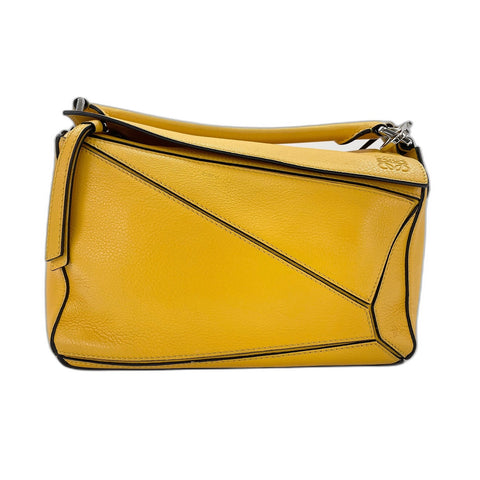 LOEWE Puzzle bag Shoulder Bag yellow WS33873