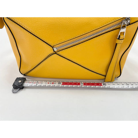 LOEWE Puzzle bag Shoulder Bag yellow WS33873